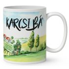 Névvel kérhető - Gazda manó és az ültetés mintás bögre