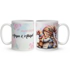 Névvel kérhető - Cuki Anya manó & Lánya  mintás bögre