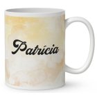 Névvel kérhető - Lazulós Kávés lajhár mintás bögre