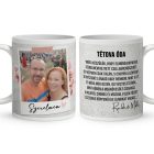Egyedi, fényképes bögre - Idézet - Tétova óda