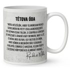 Egyedi, fényképes bögre - Idézet - Tétova óda