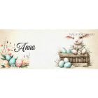 Névvel kérhető - Vintage Húsvéti barika mintás bögre