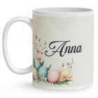 Névvel kérhető - Vintage Húsvéti barika mintás bögre