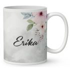 Névvel kérhető - Cuki kíváncsi kiskacsa mintás bögre