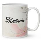 Névvel kérhető - Cuki hegedűs katica mintás bögre