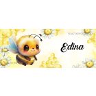 Névvel kérhető - Nagy méhecske mintás bögre