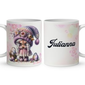 Névvel kérhető - Nagy méhecske mintás bögre