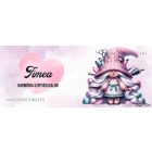 Névvel kérhető - Cuki Fodrász manólány mintás bögre