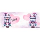 Névvel kérhető - Tündéri két oldalas Fodrász manólány mintás bögre