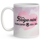 Neves ajándék óvónéniknek - Cuki Tulipános manólány mintás bögre