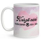 Neves ajándék óvónéniknek - Tündéri Tulipános manólány mintás bögre