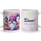 Névvel kérhető - Buddha Jóga manó mintás bögre