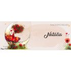 Névvel kérhető - Aranyos pipacs tündérlány és a hold mintás bögre