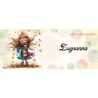 Névvel kérhető - Cuki őszi Könyvmoly lány mintás bögre