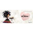 Névvel kérhető - Bájos könyv hercegnő mintás bögre