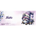 Névvel kérhető - Nyami Áfonyás manó mintás bögre