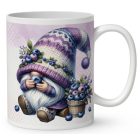 Névvel kérhető - Nyami Áfonyás manó mintás bögre