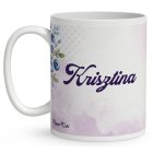 Névvel kérhető - Kalandor Áfonyás manó mintás bögre