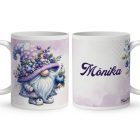 Névvel kérhető - Tündéri Áfonyás manó mintás bögre