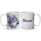 Névvel kérhető - Tündéri Áfonyás manó mintás bögre