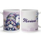 Névvel kérhető - Édes Áfonyás manó mintás bögre