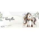 Névvel kérhető - Szép szemű furi lovas mintás bögre