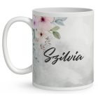 Névvel kérhető - Cuki lufis capybara mintás bögre