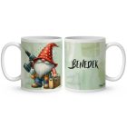 Névvel kérhető - Cuki Ezermester manó mintás bögre