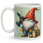 Névvel kérhető - Cuki Ezermester manó mintás bögre