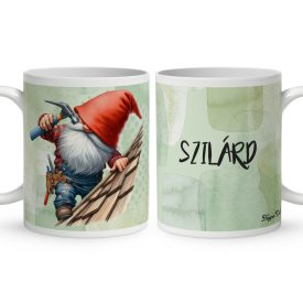 Névvel kérhető - Ács Ezermester manó mintás bögre