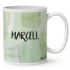 Névvel kérhető - Festő Ezermester manó mintás bögre