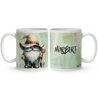 Névvel kérhető - Cuki Festő Ezermester manó mintás bögre