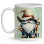 Névvel kérhető - Cuki Festő Ezermester manó mintás bögre