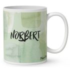 Névvel kérhető - Cuki Festő Ezermester manó mintás bögre