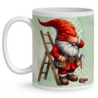 Névvel kérhető - Atyaég - Létrás Ezermester manó mintás bögre