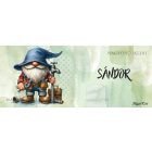 Névvel kérhető - Vízszerelő Ezermester manó mintás bögre