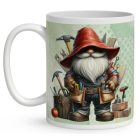 Névvel kérhető - A legjobb Ezermester manó mintás bögre