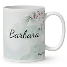 Névvel kérhető - Cuki karácsonyi baglyocskák mintás bögre