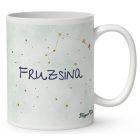 Személyre szabható - Szőke hajú Csini Kos lány mintás bögre