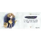 Személyre szabható - Szőke hajú Csini Kos lány mintás bögre