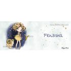 Személyre szabható - Szőke hajú Csini Kos lány mintás bögre