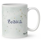 Személyre szabható - Barna hajú Csini Rák lány mintás bögre