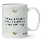 Személyre szabható - Szőke hajú Csini Rák lány mintás bögre