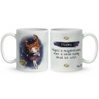 Személyre szabható - Vörös hajú Csini Rák lány mintás bögre