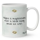 Személyre szabható - Vörös hajú Csini Rák lány mintás bögre