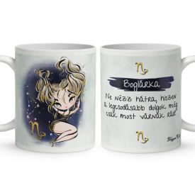   Személyre szabható - Szőke hajú Csini Bak lány mintás bögre