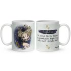 Személyre szabható - Szőke hajú Csini Bak lány mintás bögre