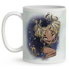 Személyre szabható - Szőke hajú Csini Bak lány mintás bögre