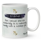 Személyre szabható - Vörös hajú Csini Bak lány mintás bögre