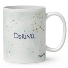 Személyre szabható - Barna hajú Csini Ikrek lány mintás bögre